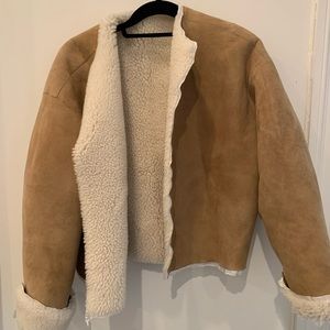 Caroline Constas Sherpa Jacket - Sample Size